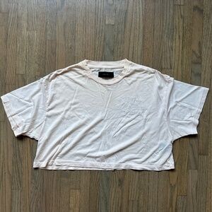 Amiri Cropped Tee